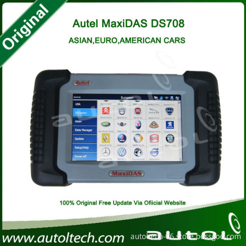 2014 Professional Scanner Autel MaxiDAS DS708 Original Universal Update on Autel Offical Site In stock